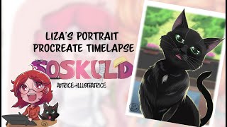 Liza's portrait timelapse