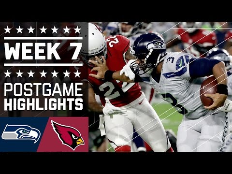 Seahawks Vs Cardinals Nfl Week 7 Game Highlights Seahawks Vs Cardinals Nfl Week 7 Game Highlights