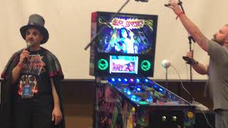 Spooky Pinball Alice Cooper's Nightmare Castle Unviel