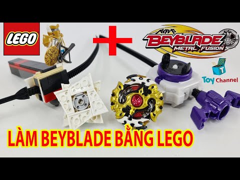 Cách Làm Con Quay BEYBLADE Bằng LEGO | Toy Channel