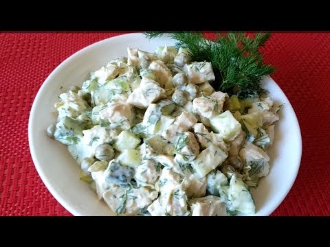 Легкий и быстрый салат Легкий и быстрый салат