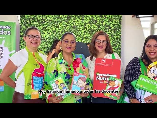 Watch Lanzamiento del programa de hábitos saludables de alimentación "Aprendiendo Nutridos" on YouTube.