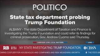 New York state investigating the Trump Foundation New York state investigating the Trump Foundation