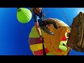 Epic Hot Air Balloon Rope Swing in 4K #incredouble