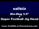 Keitech Super Football Tungsten Weedless Jig Head Bass Lure
