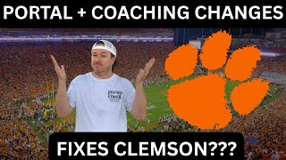 Transfer Portal And Coaching Changes Saves Clemson???