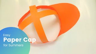 Paper Cap 🧢 #Shorts #Paper #DIY