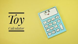 DIY Paper Calculator | Cute Origami Paper Calculator | Paper Crafts