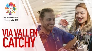 ASIAN GAMES 2018 - JURNALIS ASING NYANYI LAGU VIA VALLEN