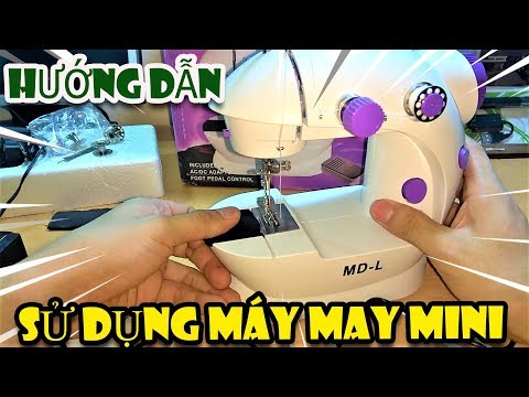 Cách sử dụng máy may mini cho người mới | Văn Hóng