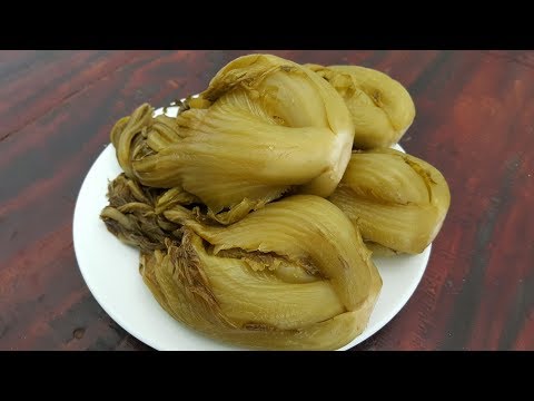Cách muối DƯA CẢI CHUA vàng giòn tự nhiên