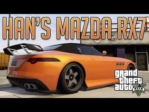 Han's Tokyo Drift RX7 (Benefactor Surano) : GTA V Custom Car Build