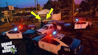 Mahallede Lasti̇k Yaktik Poli̇s Bi̇zi̇ Tutukladi - Gta 5 Keko Modu