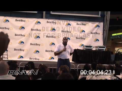 Earvin Magic Johnson Jr., video of talk to children about business Part 3 of 4