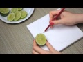 How To Paint a Lime - DIY 1/3 Fruit Painting Series