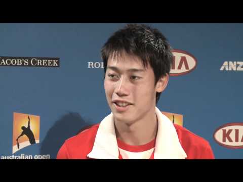 錦織圭 postmatch interview