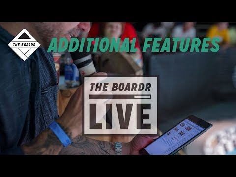 Additional Features: The Boardr Live Skateboarding and Action Sports Scoring System