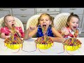 Five Kids Colored Noodles Song + more Children's Songs and Videos