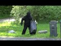 GARBAGE INVADING BIGFOOT CAUGHT ON TAPE