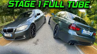 La Bmw De Crapule 320D E90 Lci Stage 1 Full Tube Inox