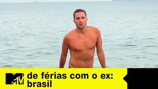 Matheus, ex de Sarah, já chega beijando na boca | De Férias Com O Ex Brasil Ep. 08