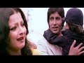 Amitabh Bachchan and his son leave Rekha alone | Do Anjaane | Bollywood Scene 29/31