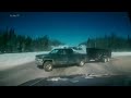 Dash cam Crash on Northern Ontario highway