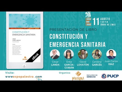 Presentación del libro “CONSTITUCIÓN Y EMERGENCIA SANITARIA" Presentación del libro “CONSTITUCIÓN Y EMERGENCIA SANITARIA"