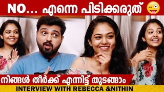 Rebecca Santhosh & Nithin Kaliveedu Surya Tv Interview Choych Choych Powam Ginger Media