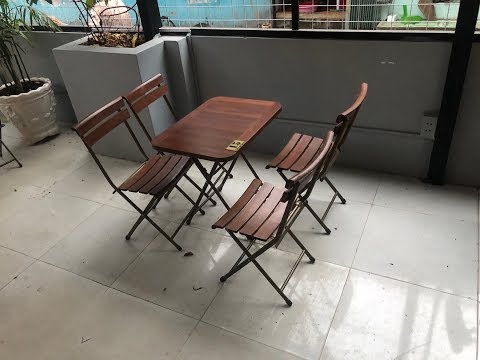 Bàn & Ghế đẹp, rẻ | Bàn ghế quán cafe | Bàn ghế gỗ đẹp - Kho tư liệu xây dựng