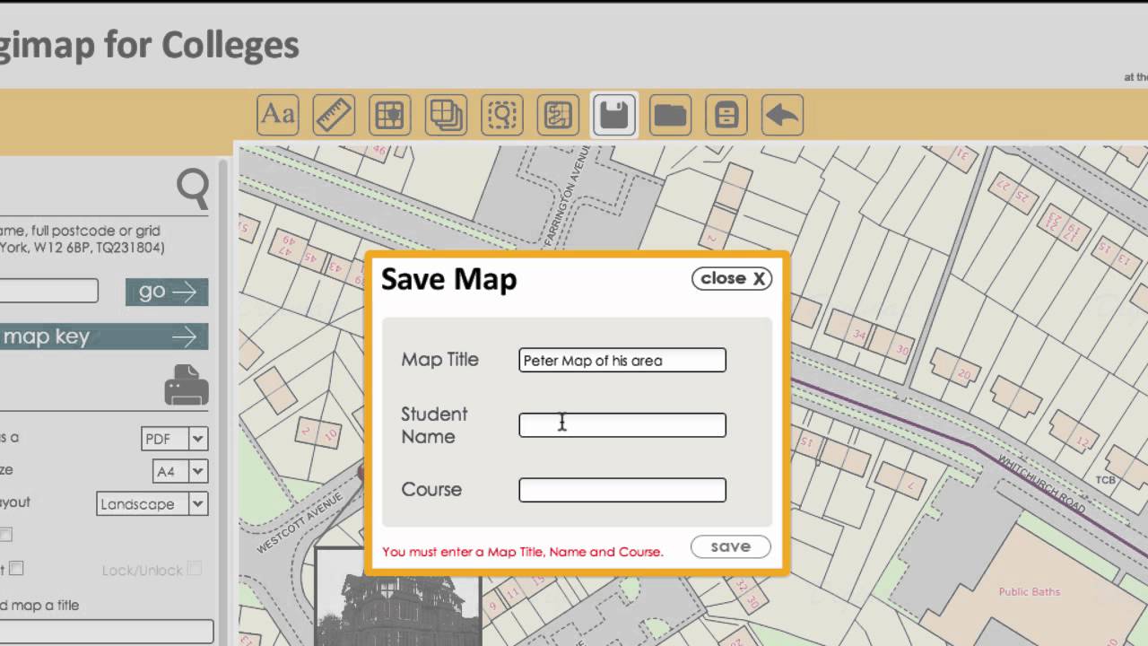 How to... save a map YouTube
