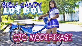Kumpulan Motor C70 Inspirasi Warna Biru Candy Ii C70 Modifikasi Biru