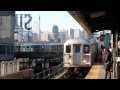 The 7 Train and Driver's view in Queens New York City