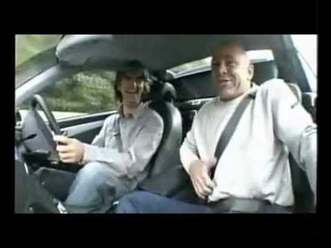 Damon Hill driving Mercedes AMG SL55