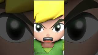 Toon Link Runs At You Furiously Zelda Sfm Short