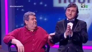 Mariano Mariano y Javier Segarra - gala Nochebuena de Aragón TV