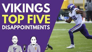 Top 5 Disappointing Vikings So Far