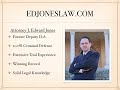 Utah Criminal Defense Lawyer J. Edward Jones