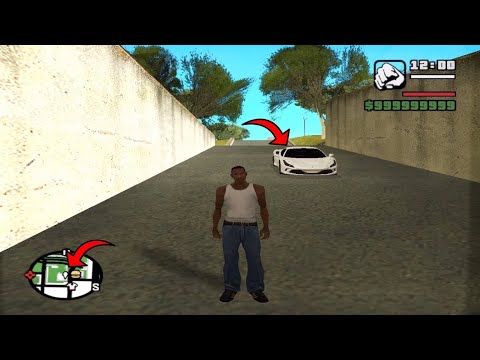 Secret Ferrari Car Location in GTA San Andreas! Hidden Cars #GTASA