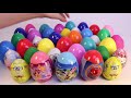 SURPRISE EGGS DISNEY PRINCESS FROZEN MICKEY MOUSE PEPPA PIG SPIDERMAN BARBIE PLAYDOH EGGS