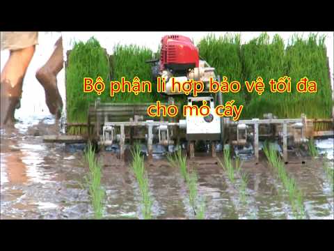 Robot Cấy Lúa Siêu Tốc Của Việt Nam