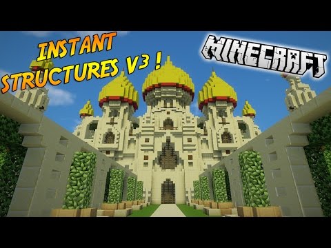 Мод Instant Massive Structures для Minecraft 1710…