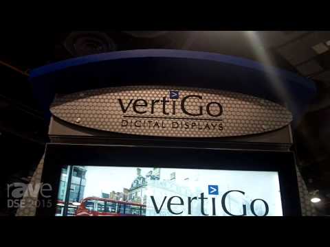 DSE 2015: VertiGo Digital Displays Showcases 75″ Outdoor Kiosks and Menu Boards