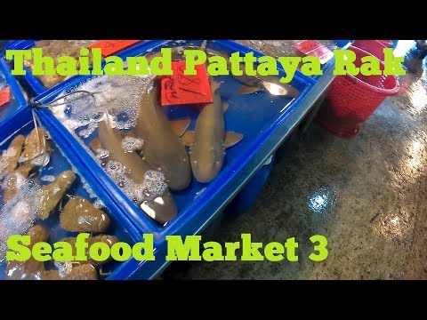 Thailand Pattaya Rak Seafood market vlog94