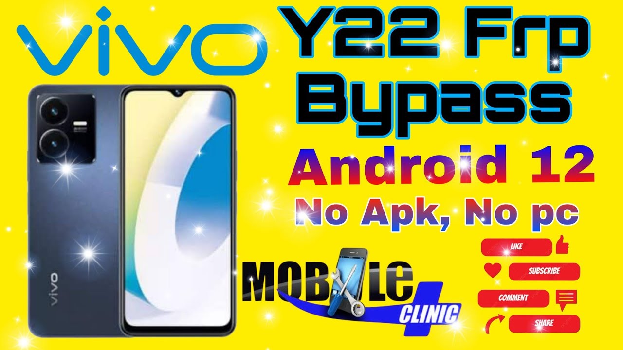 Vivo y22(2022) Frp bypass ll Android 12 l Free Trick Vivo y22(2022) Frp bypass ll Android 12 l Free Trick