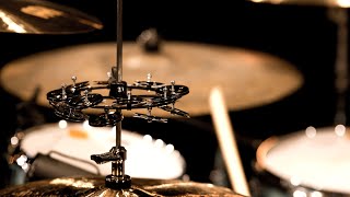 MEINL Percussion - Headliner ® Series Hihat Tambourine - HTHH2BK