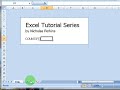 Excel Tutorial - COUNTIF function