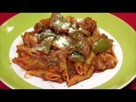 VIDEO : chicken and penne pasta with spicy tomato cream sauce - please like, comment and subscribe join the wolfe pit on facebook - https://www.facebook.com/groups/ ...
