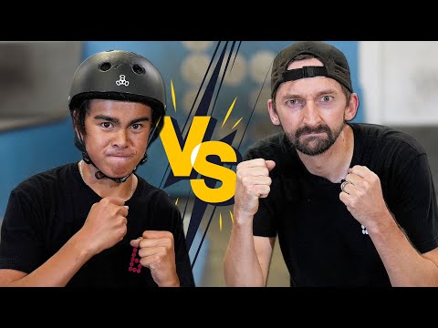 AARON KYRO VS JD SANCHEZ! EPIC GAME OF SKATE BOARD