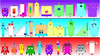 Jolly Numberblocks Band Retro 6S - 5S 1S Band Version